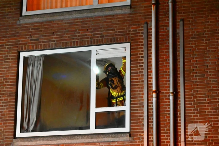 Brandweer ingezet voor brand in een appartementencomplex