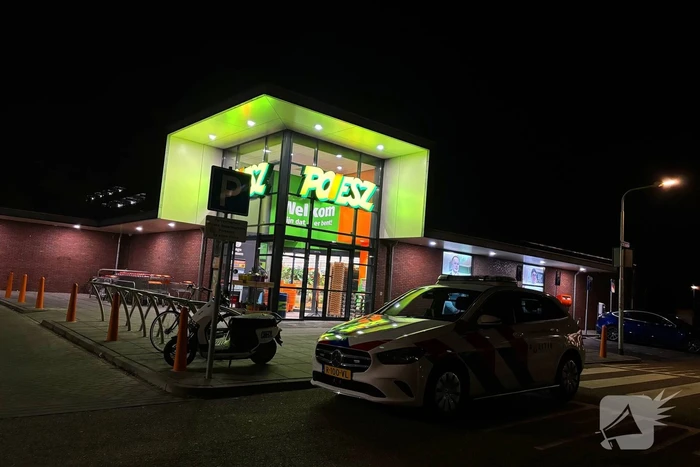 Politie onderzoekt overval op supermarkt