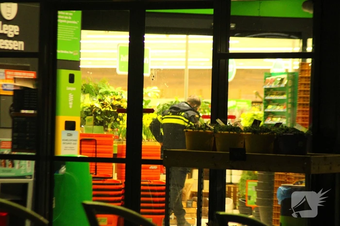 Politie onderzoekt overval op supermarkt