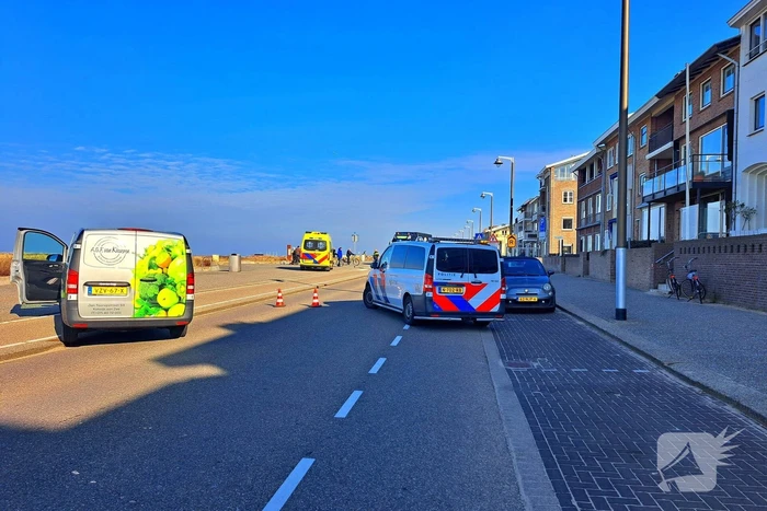 Ongeval tussen vrachtwagen en personenauto