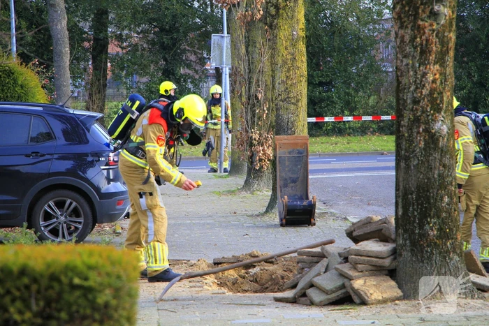 Werkzaamheden leiden tot gaslek