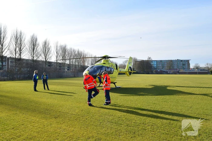 Traumateam ingezet voor medische noodsituatie