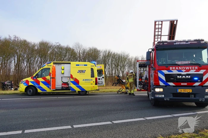 ongeval rijksweg a6 r 100,5 nagele