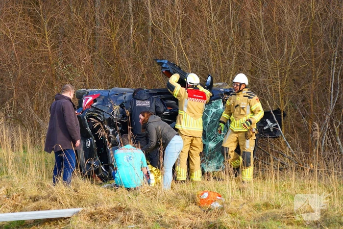 Twee zwaargewonden na ongeval