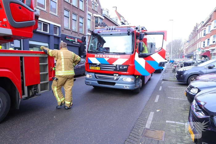 Brandweer ingezet voor brandmelding in viswinkel