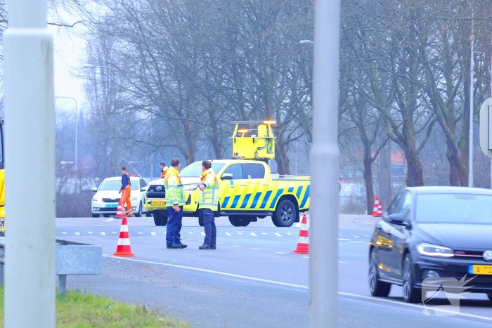 Veel schade bij kop-staartbotsing tussen twee voertuigen