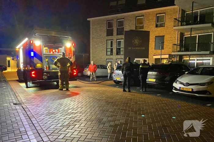 Geen gewonden na brand in woongebouw