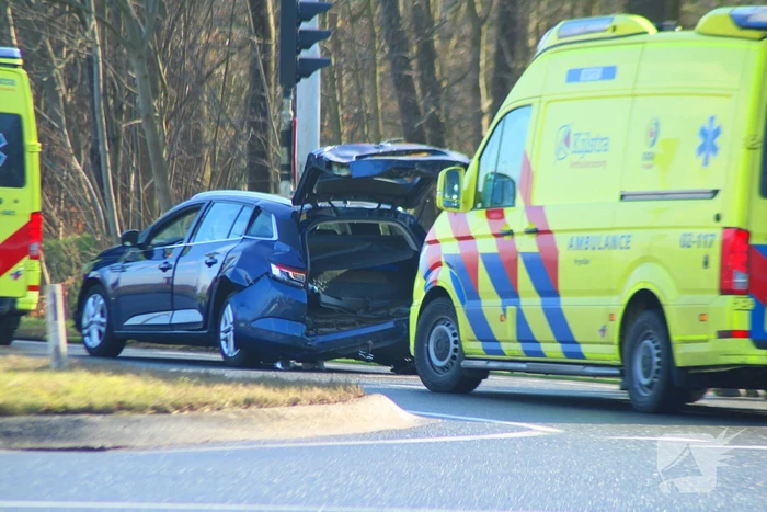 Gewonden bij kop-staartbotsing