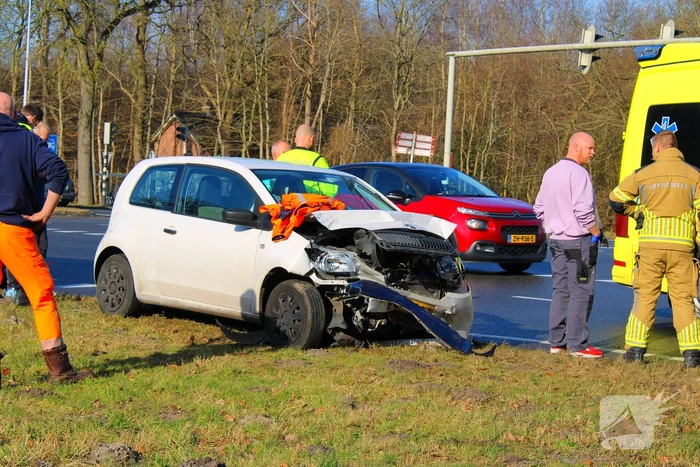 Gewonden bij kop-staartbotsing