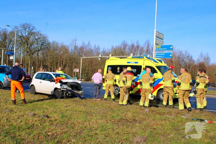 Gewonden bij kop-staartbotsing