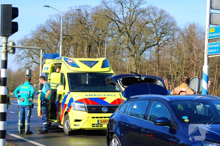 Gewonden bij kop-staartbotsing