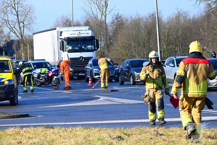Gewonden bij kop-staartbotsing