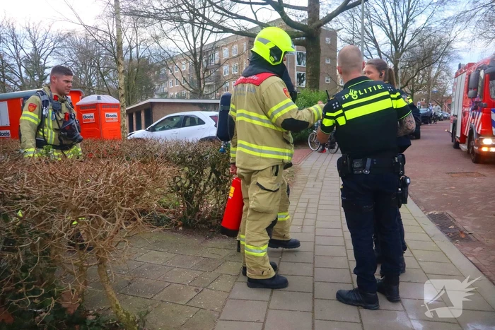 Brand in appartement snel onder controle