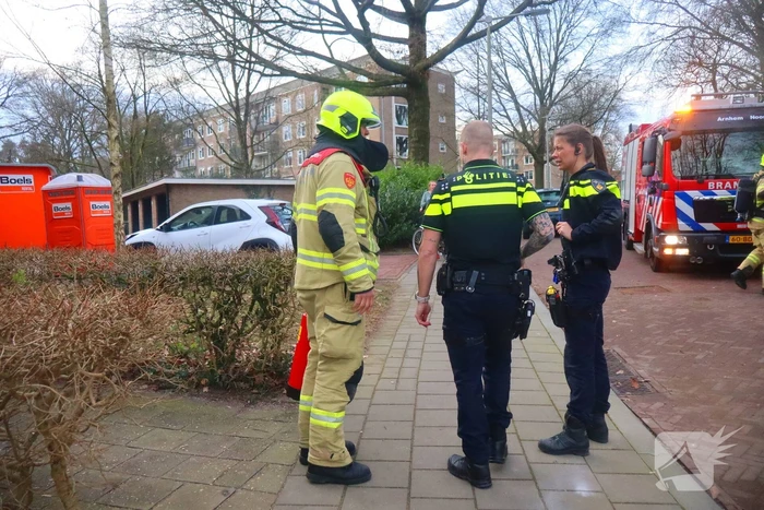 Brand in appartement snel onder controle