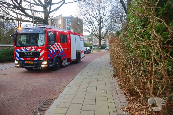 Brand in appartement snel onder controle