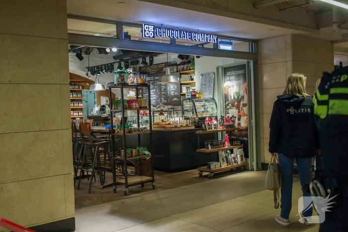 Poging tot overval op chocoladewinkel