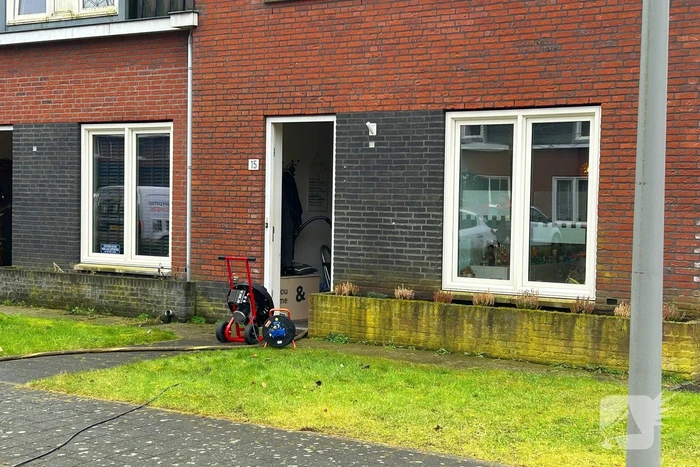 Brand op bovenverdieping geblust door brandweer