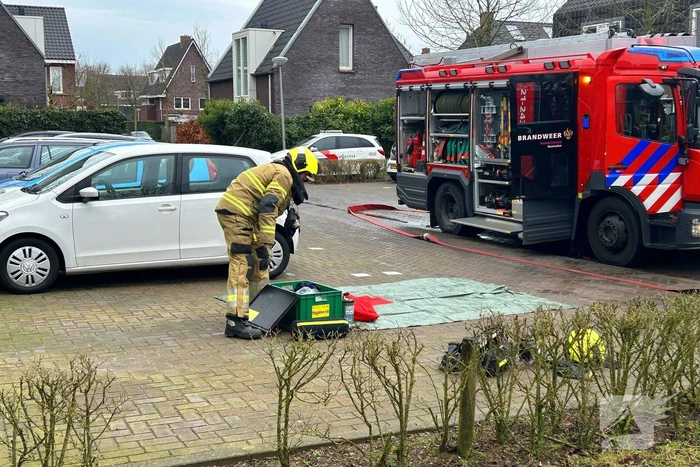 Brand op bovenverdieping geblust door brandweer