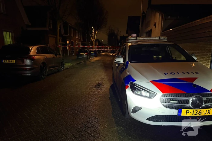 Straat afgesloten na geweldsincident