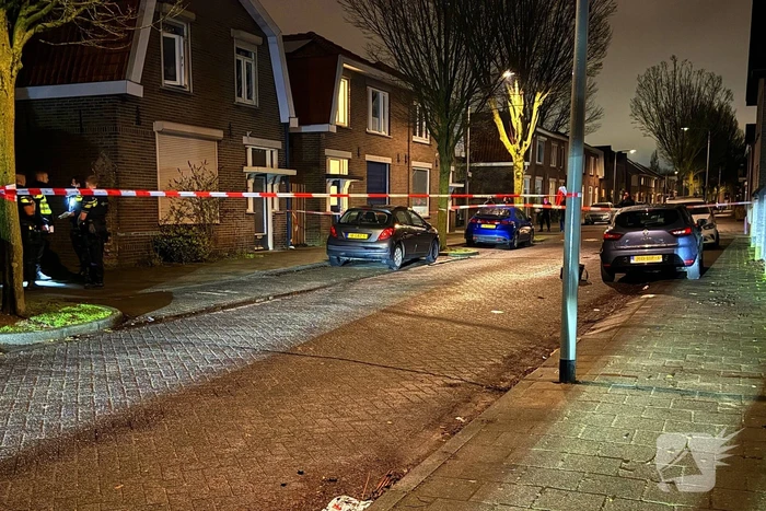 Straat afgesloten na geweldsincident