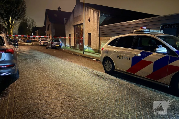 Straat afgesloten na geweldsincident