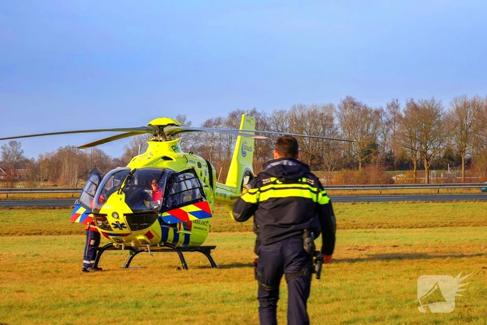 Zwaargewonde bij ongeval op industrieterrein