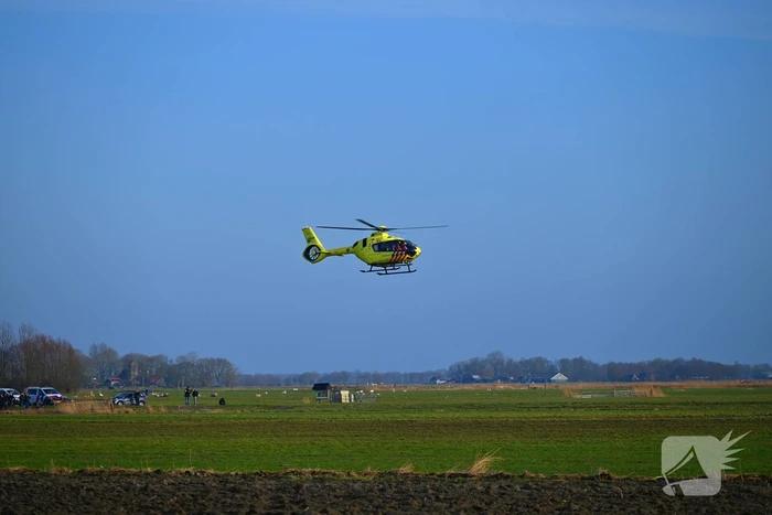 Ongeval met motorrijder, traumateam ingezet