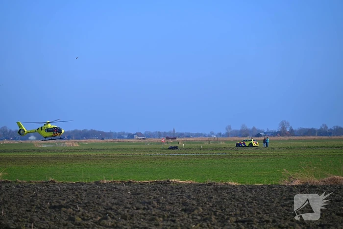 Ongeval met motorrijder, traumateam ingezet