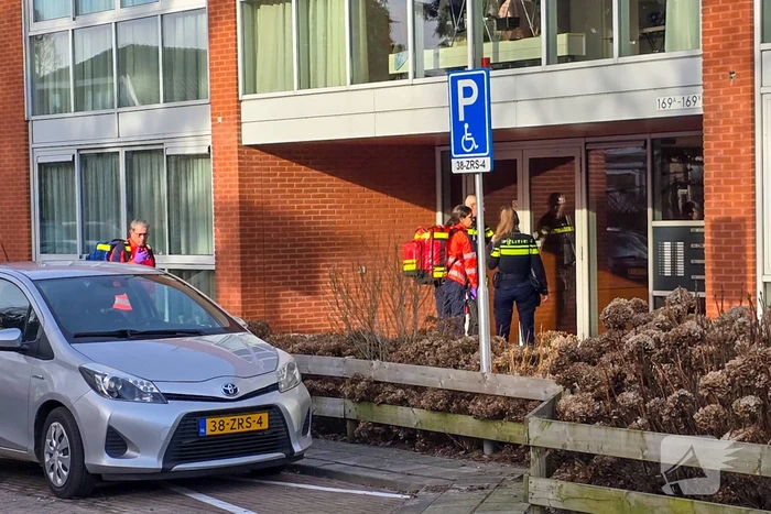 Oude man gevallen in woning, traumahelikopter ingezet