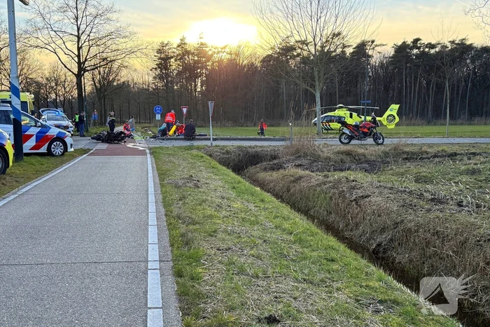 Motorrijder omgekomen bij fatale aanrijding
