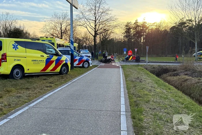 Motorrijder omgekomen bij fatale aanrijding