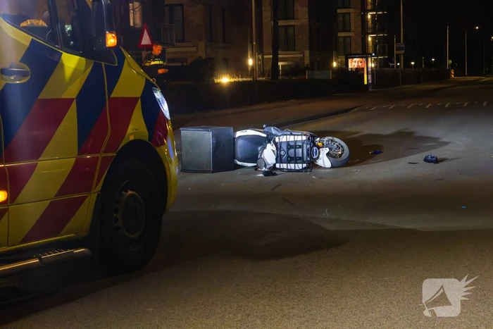 Scooterrijder gewond bij eenzijdig ongeval