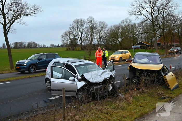 Meerdere voertuigen betrokken bij ongeluk