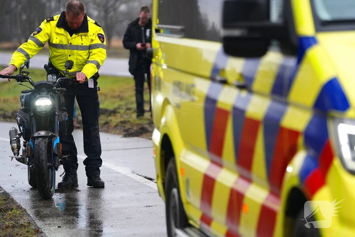 Ongeval door gladheid op fietspad