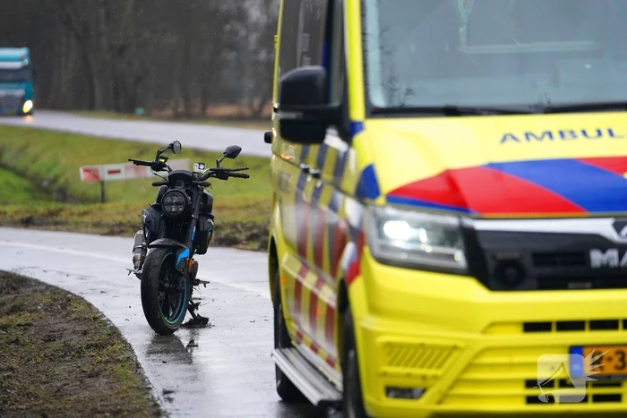 Ongeval door gladheid op fietspad