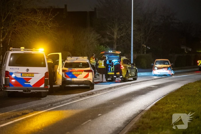 Forse schade bij aanrijding tussen twee voertuigen