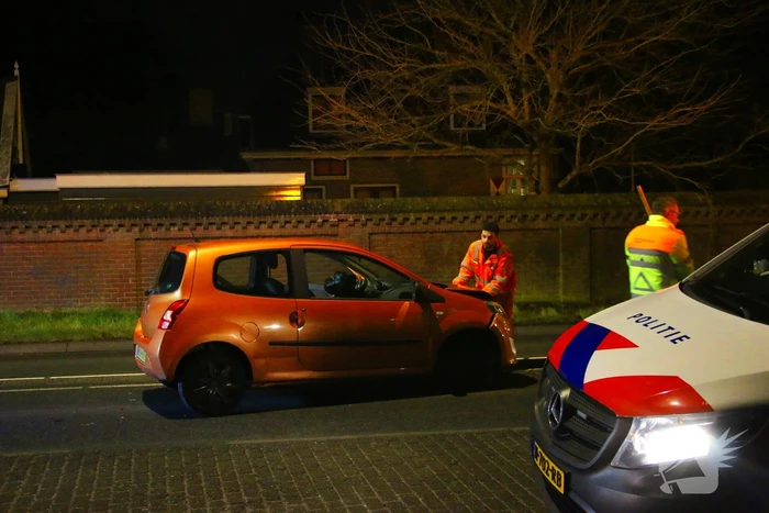 Forse schade bij aanrijding tussen twee voertuigen