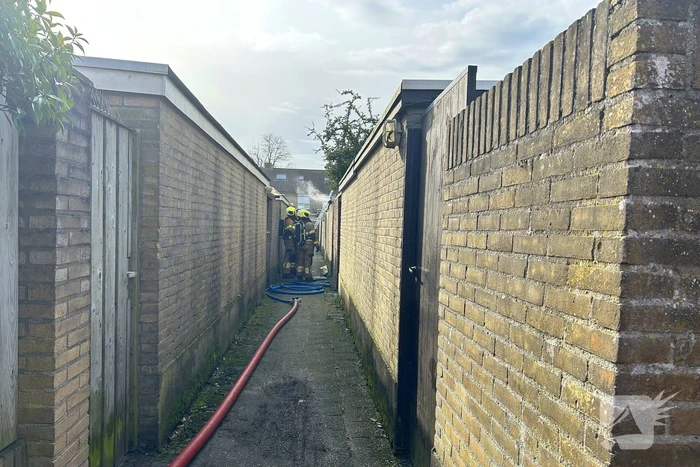 Geen gewonden bij brand in schuur