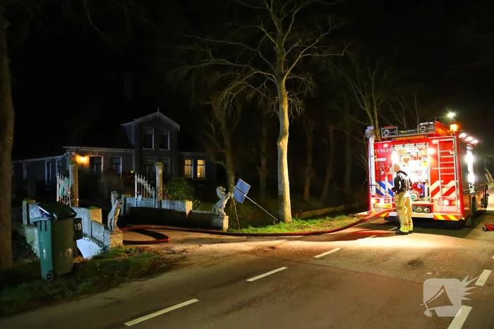 Barbecue oorzaak van brand in zelfgemaakte overkapping