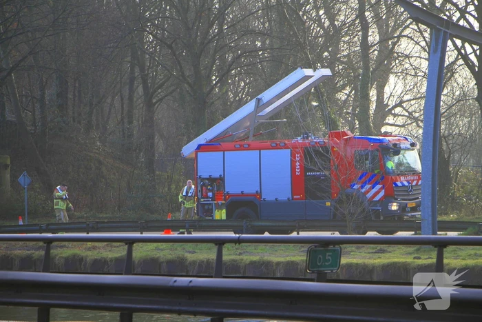 Fiets aangetroffen op spoorbrug, grote zoektocht in water