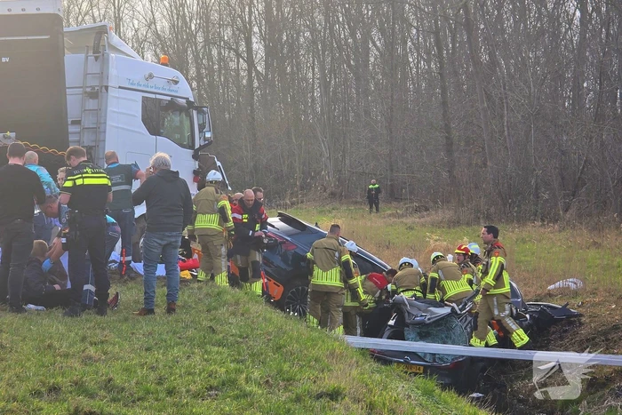 Meerdere gewonden bij ernstig ongeval