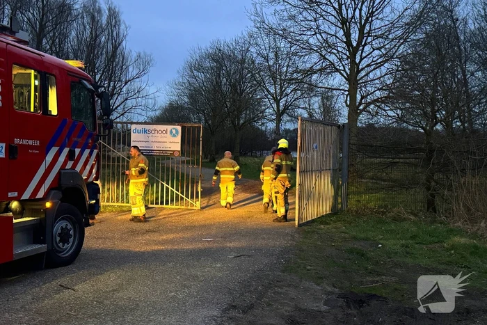 Brand in bosschage geblust