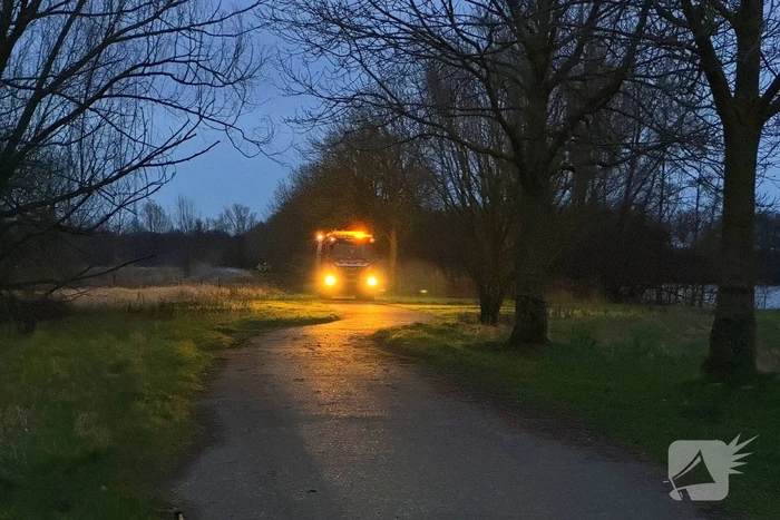 Brand in bosschage geblust