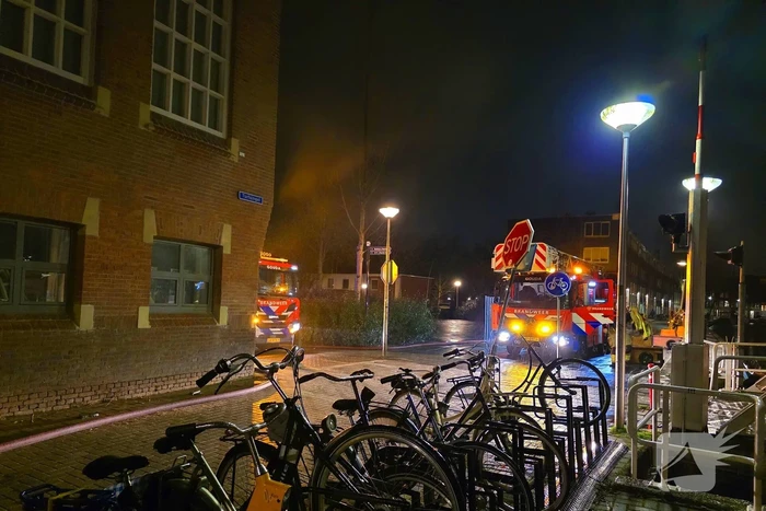 Flinke rookontwikkeling bij brand in concertzaal