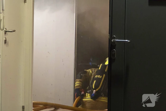 Flinke rookontwikkeling bij brand in concertzaal