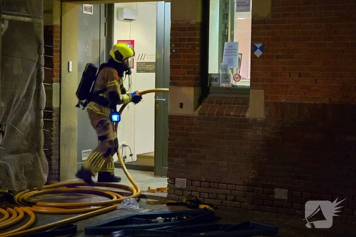 Flinke rookontwikkeling bij brand in concertzaal
