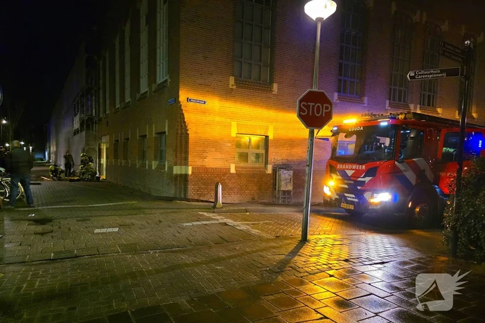 Flinke rookontwikkeling bij brand in concertzaal