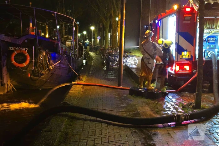 Flinke rookontwikkeling bij brand in concertzaal