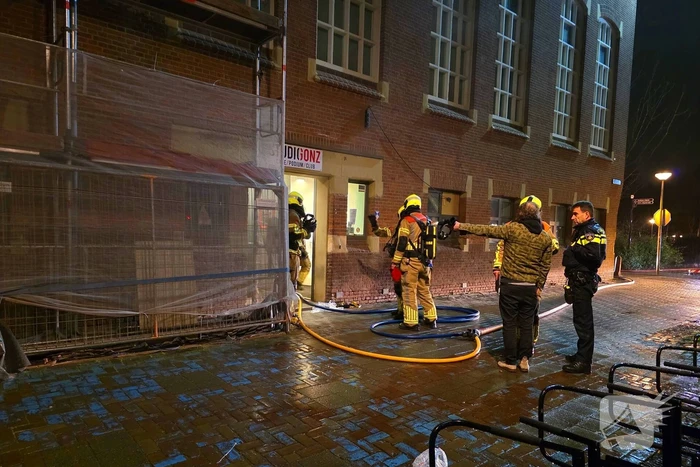Flinke rookontwikkeling bij brand in concertzaal