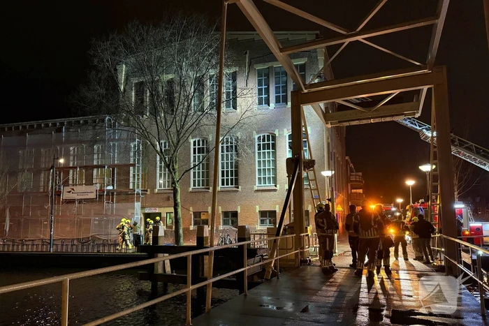 Flinke rookontwikkeling bij brand in concertzaal